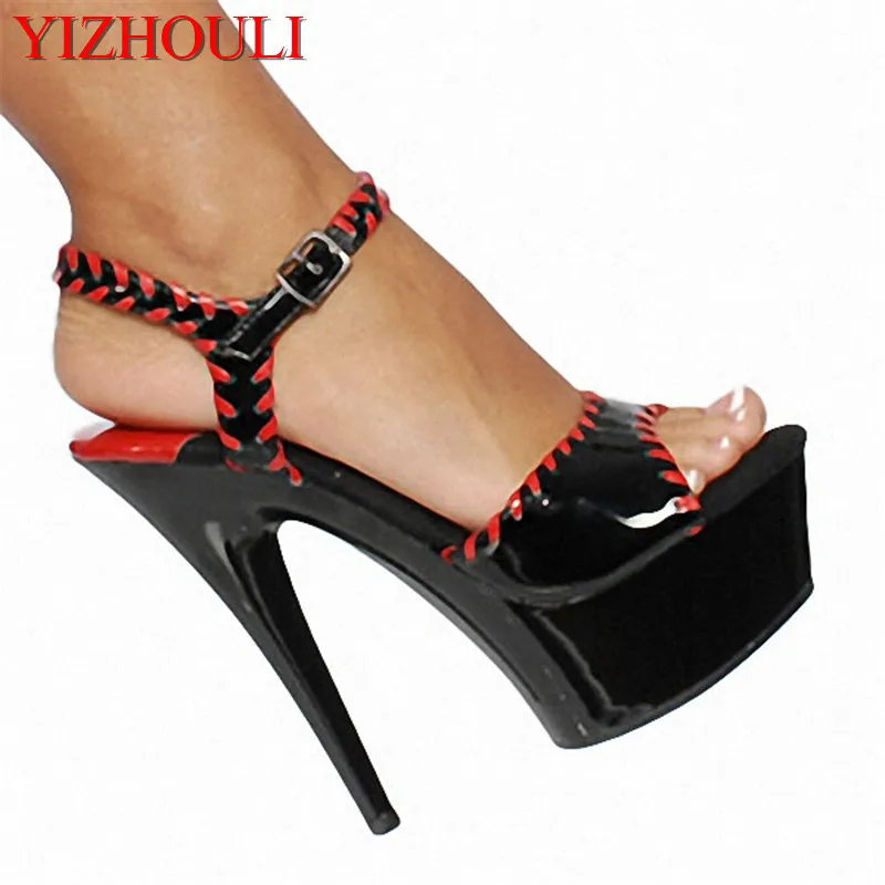 Color Spring and Summer Sandals Fashion Comfortable 15cm Platform Shoes Sexy 5 inch High-heeled open toe shoes
Color Spring and Summer Sandals Fashion Comfortable 15cm Platform Shoes Sexy 5 inch High-heeled open toe shoes