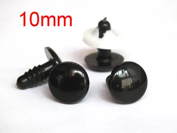 Wholesale 10mm 100 Pair Flat Black safety eyes craft bear soft toy snap on plastic child safety
Wholesale 10mm 100 Pair Flat Black safety eyes craft bear soft toy snap on plastic child safety