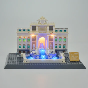 JOY MAGS Led Light Up Kit For Architecture Trevi Fountain Compatible With 21020 (NOT Include The Model)
JOY MAGS Led Light Up Kit For Architecture Trevi Fountain Compatible With 21020 (NOT Include The Model)