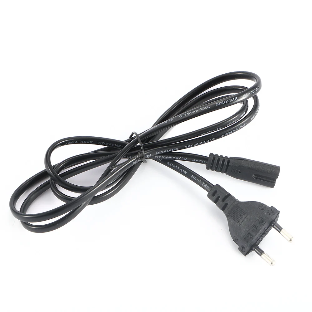 Universal 1.5m EU Standard to Figure 8 C7 2-Pin Plug AC Power Cable Lead Cord Power Cable Extension Cord
Universal 1.5m EU Standard to Figure 8 C7 2-Pin Plug AC Power Cable Lead Cord Power Cable Extension Cord
