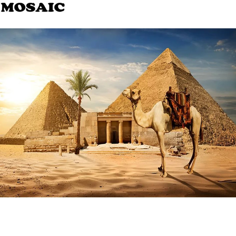 Famous Scenic Spots "The Pyramids - Egypt" 5D DIY Diamond Painting Square/round Diamond Embroidery Rhinestones Mosaic Picture
Famous Scenic Spots "The Pyramids - Egypt" 5D DIY Diamond Painting Square/round Diamond Embroidery Rhinestones Mosaic Picture