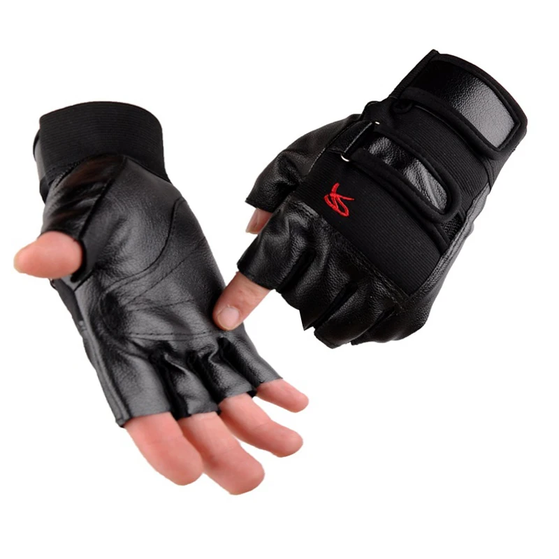 Leather Gloves Fitness Sports Weightlifting Weight Lifting Men Gym Gloves mitts Thicken Half Finger Summer Glove Durable
Leather Gloves Fitness Sports Weightlifting Weight Lifting Men Gym Gloves mitts Thicken Half Finger Summer Glove Durable