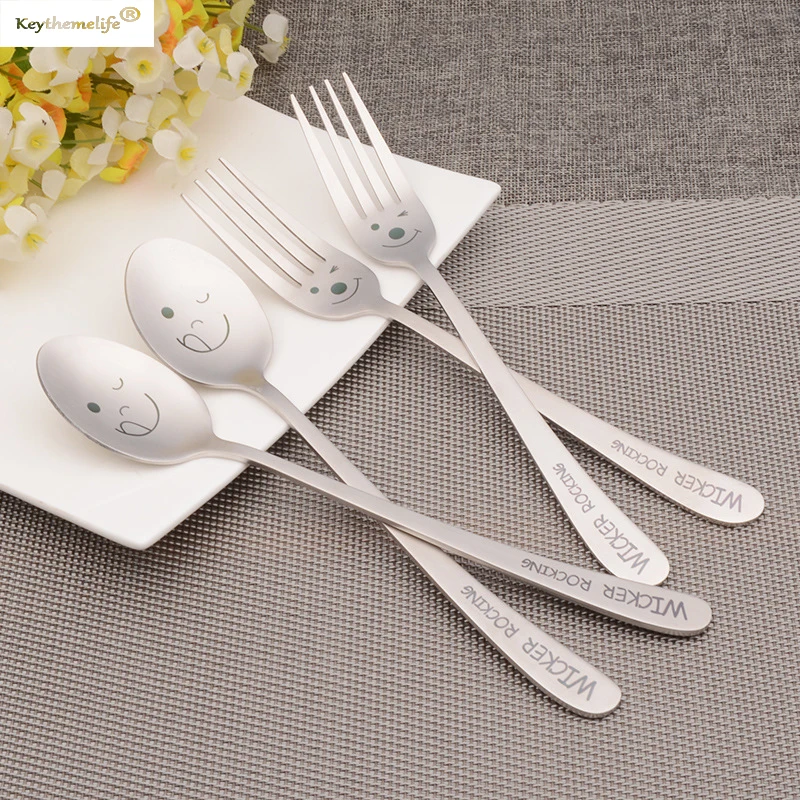 1PC Smile Tableware Spoon Fork High Quality Kitchen Tools Children's Gift Dinnerware
1PC Smile Tableware Spoon Fork High Quality Kitchen Tools Children's Gift Dinnerware