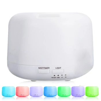 300ML Ultrasonic Aromatherapy Humidifier Essential Oil Diffuser Air Purifier for Home Mist Maker Aroma Diffuser Fogger LED Light
300ML Ultrasonic Aromatherapy Humidifier Essential Oil Diffuser Air Purifier for Home Mist Maker Aroma Diffuser Fogger LED Light