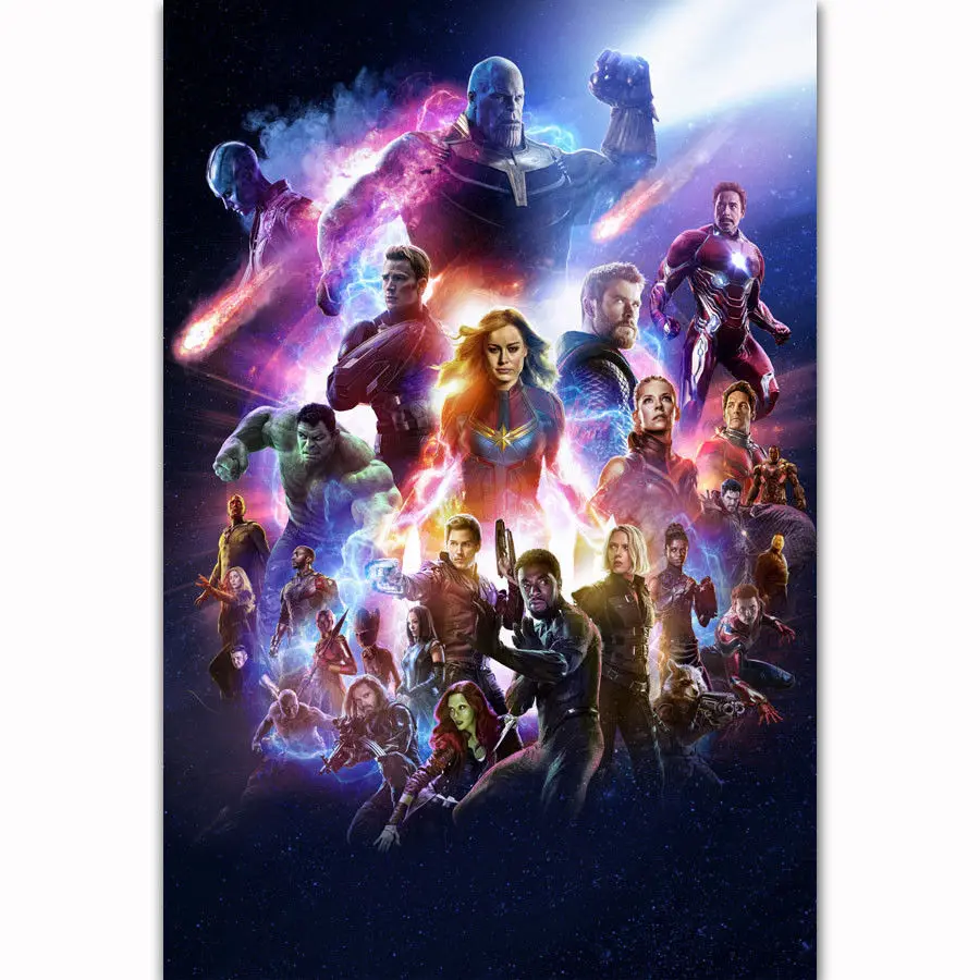 FX2417 Avengers 4 Untitled Avengers film End Game Hot 2019 Marvel Superhero Poster Art Silk Canvas Home Room Wall Printing Decor
FX2417 Avengers 4 Untitled Avengers film End Game Hot 2019 Marvel Superhero Poster Art Silk Canvas Home Room Wall Printing Decor