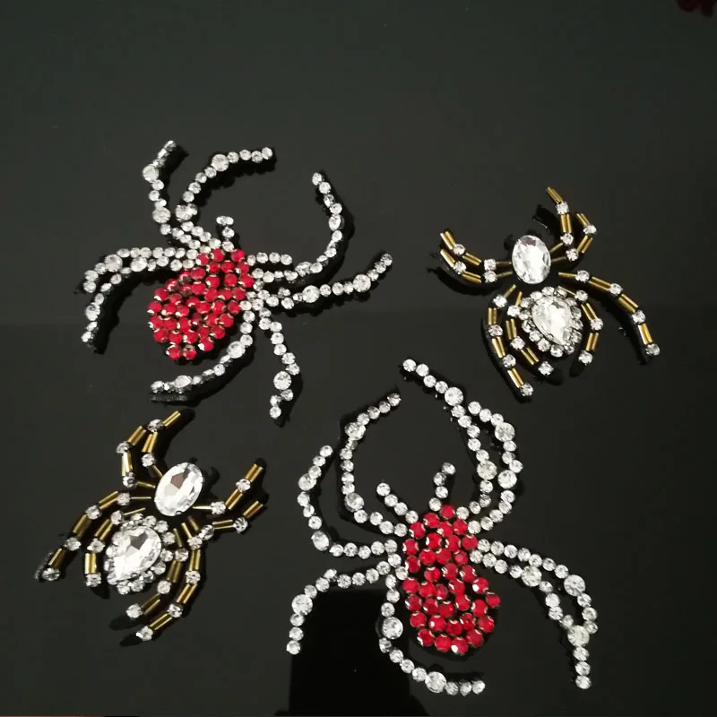 4Pcs Rhinestone Red Spider Beaded Patch for Clothing Sewing on Applique Shirt Shoes Bags Apparel DIY Decoration Patches A1398
4Pcs Rhinestone Red Spider Beaded Patch for Clothing Sewing on Applique Shirt Shoes Bags Apparel DIY Decoration Patches A1398