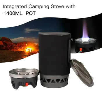 Outdoor Portable Gas Stoves Camping Stove Pocket Gas Cooking 3-IN-1 Pot Bowl Lightweight Stove with 1400ML Pot Camping Equipment
Outdoor Portable Gas Stoves Camping Stove Pocket Gas Cooking 3-IN-1 Pot Bowl Lightweight Stove with 1400ML Pot Camping Equipment