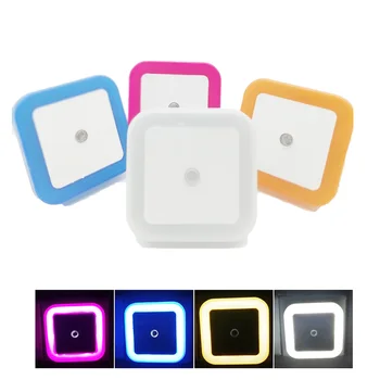 AC110-220V US /EU Plug Mini LED Night Light Control Auto Sensor Baby Bedroom Lamp Squar LED Night Light For Baby
AC110-220V US /EU Plug Mini LED Night Light Control Auto Sensor Baby Bedroom Lamp Squar LED Night Light For Baby