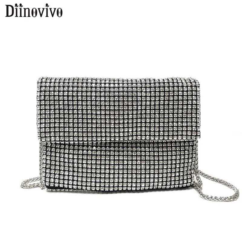 DIINOVIVO Famous Brand Woman Bags 2019 Luxury Diamonds Women's Handbag Female Mini Bag New Ladies Shoulder Bags Phone WHDV1119
DIINOVIVO Famous Brand Woman Bags 2019 Luxury Diamonds Women's Handbag Female Mini Bag New Ladies Shoulder Bags Phone WHDV1119