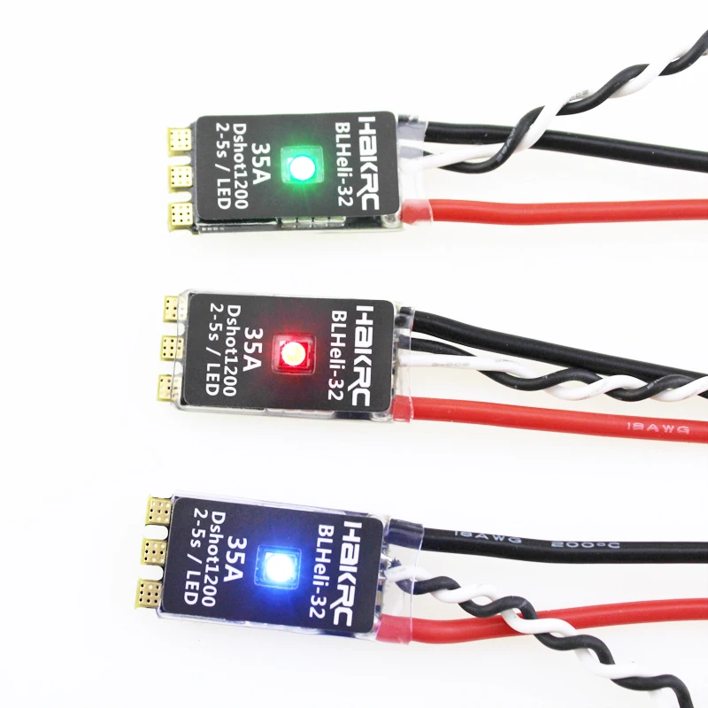 HAKRC 35A BLHeli_32 Bit 2-5S ESC Built-in LED Support Dshot1200 Multishot for RC Models Multicopter Spare Part Frame DIY Accs
HAKRC 35A BLHeli_32 Bit 2-5S ESC Built-in LED Support Dshot1200 Multishot for RC Models Multicopter Spare Part Frame DIY Accs