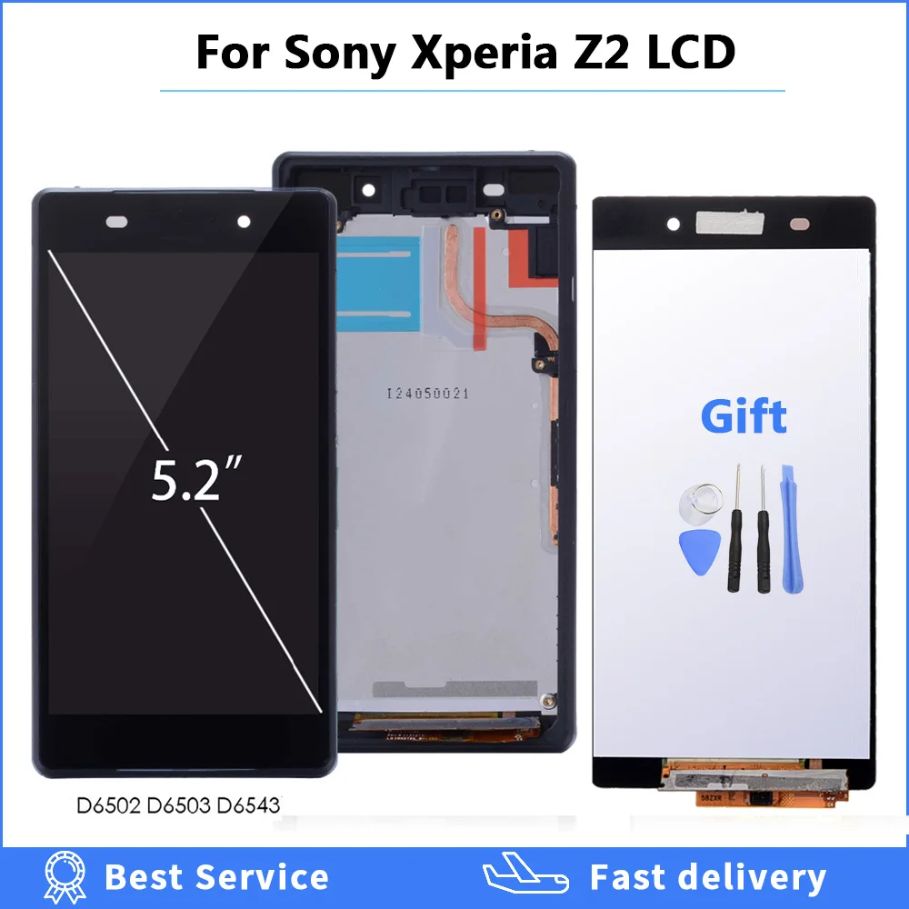 for sony z2 display For Sony Xperia Z2 screen L50W D6502 D6503 LCD Display Digitizer Touch Screen Assembly For sony z2 D6543 lcd
for sony z2 display For Sony Xperia Z2 screen L50W D6502 D6503 LCD Display Digitizer Touch Screen Assembly For sony z2 D6543 lcd