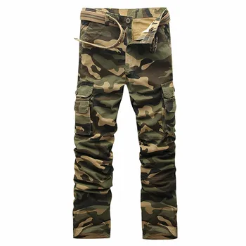 2019 Fashion New Men's Casual Camouflage Overalls / Men's Thick Multi-pocket Design Tooling Field Trousers
2019 Fashion New Men's Casual Camouflage Overalls / Men's Thick Multi-pocket Design Tooling Field Trousers