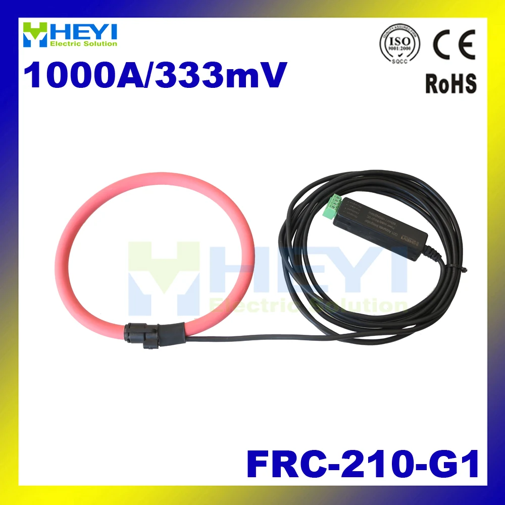 Red ac rogowski sensor Input : 1~1000A Output : 333mV FRC-210-G1 transformer coil fexible rogowski coil
Red ac rogowski sensor Input : 1~1000A Output : 333mV FRC-210-G1 transformer coil fexible rogowski coil