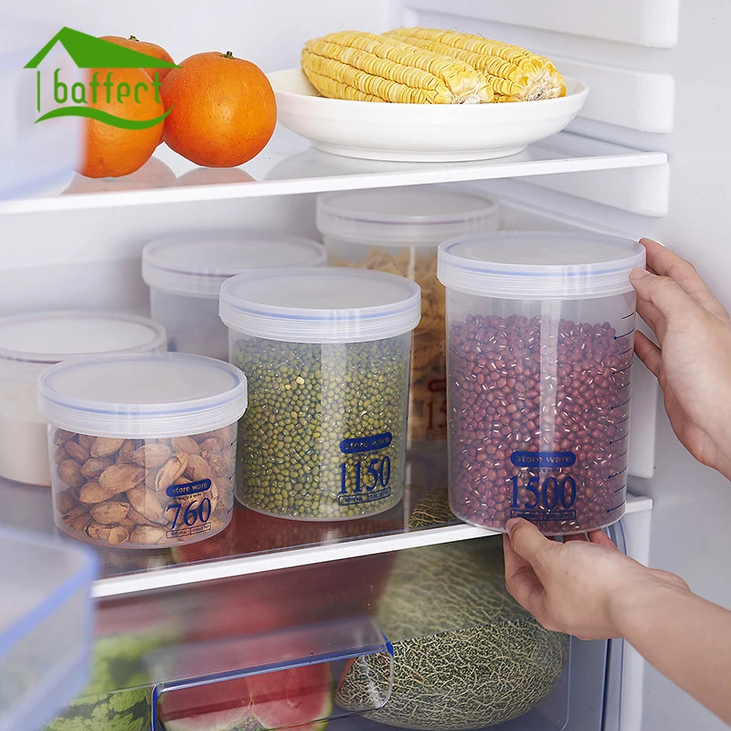 Plastic Food Storage Box with Cover Scale Sealed Crisper Grains Tank Storage Kitchen Sorting Food Storage Box Container
Plastic Food Storage Box with Cover Scale Sealed Crisper Grains Tank Storage Kitchen Sorting Food Storage Box Container