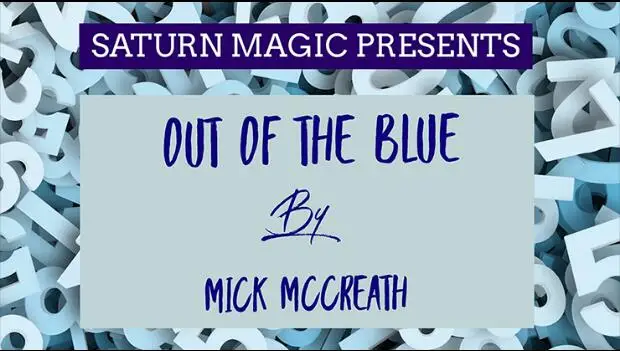 Out of the Blue by Mick McCreath (Gimmick+online instruct) Mentalism Magic Tricks Close up Card Magie Illusions Magician Toys
Out of the Blue by Mick McCreath (Gimmick+online instruct) Mentalism Magic Tricks Close up Card Magie Illusions Magician Toys