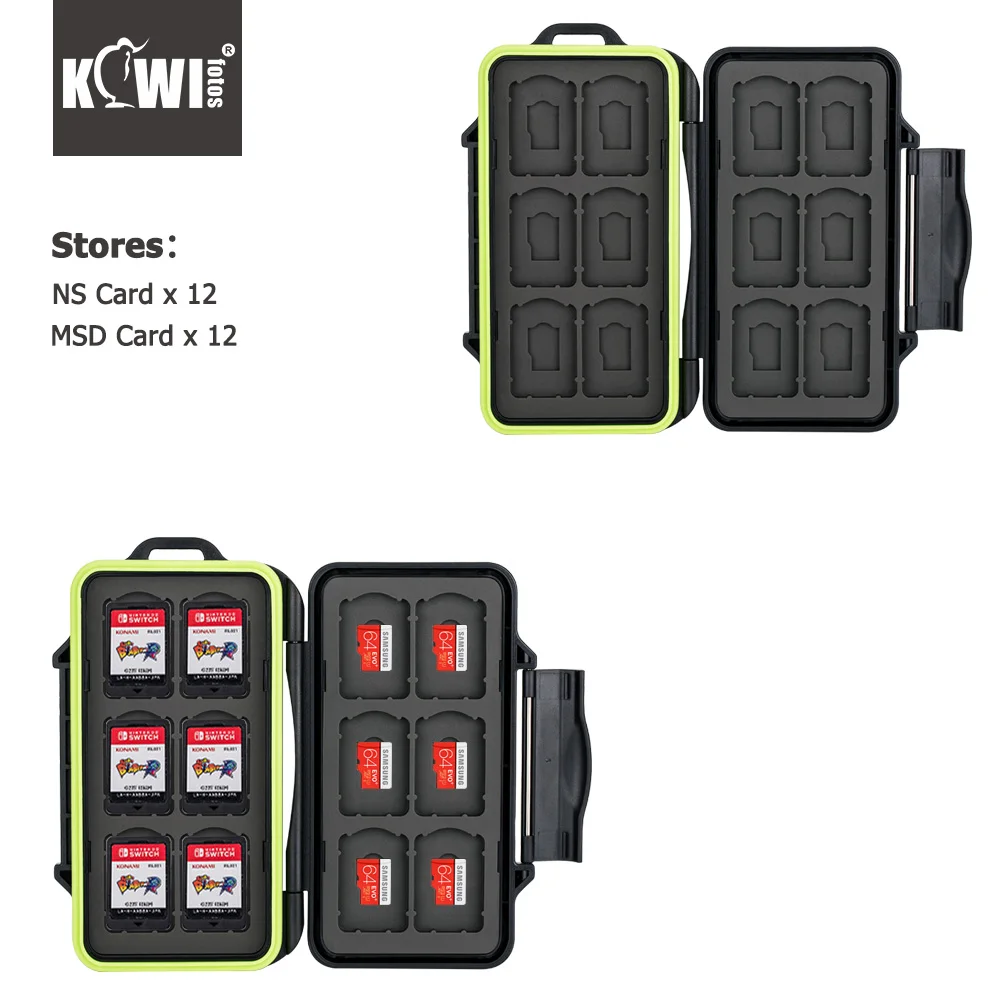 JJC Micro SD Game Memory Cards Holder for Nintend Switch Card Case Waterproof Player Video Switch Camera TF Storage Handheld
JJC Micro SD Game Memory Cards Holder for Nintend Switch Card Case Waterproof Player Video Switch Camera TF Storage Handheld