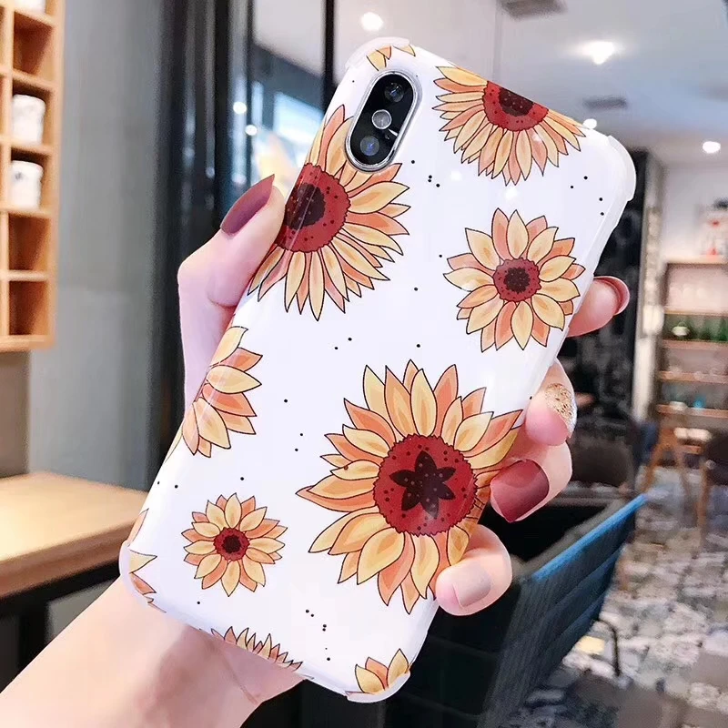 Airbag Flower Phone Case For iphone XS MAX Case Silicone 360 Shockproof For iphone 7 8 6 6s plus XSMAX XR X Back Case Soft Cover
Airbag Flower Phone Case For iphone XS MAX Case Silicone 360 Shockproof For iphone 7 8 6 6s plus XSMAX XR X Back Case Soft Cover
