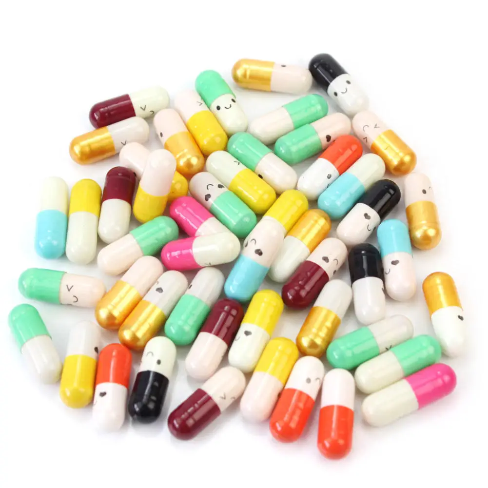 50Pcs Secret Paper Message in a Bottle Capsule Letter Cartoon Love Fun Cute Friendship Gift Tiny Half Color Pills Plastic Craft
50Pcs Secret Paper Message in a Bottle Capsule Letter Cartoon Love Fun Cute Friendship Gift Tiny Half Color Pills Plastic Craft