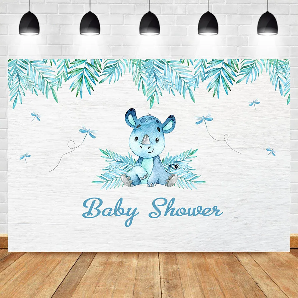 NeoBack Cute Rhino Baby Shower Photography Background Watercolor Leaves Cake Table Banner Decoration Photo Backdrops
NeoBack Cute Rhino Baby Shower Photography Background Watercolor Leaves Cake Table Banner Decoration Photo Backdrops