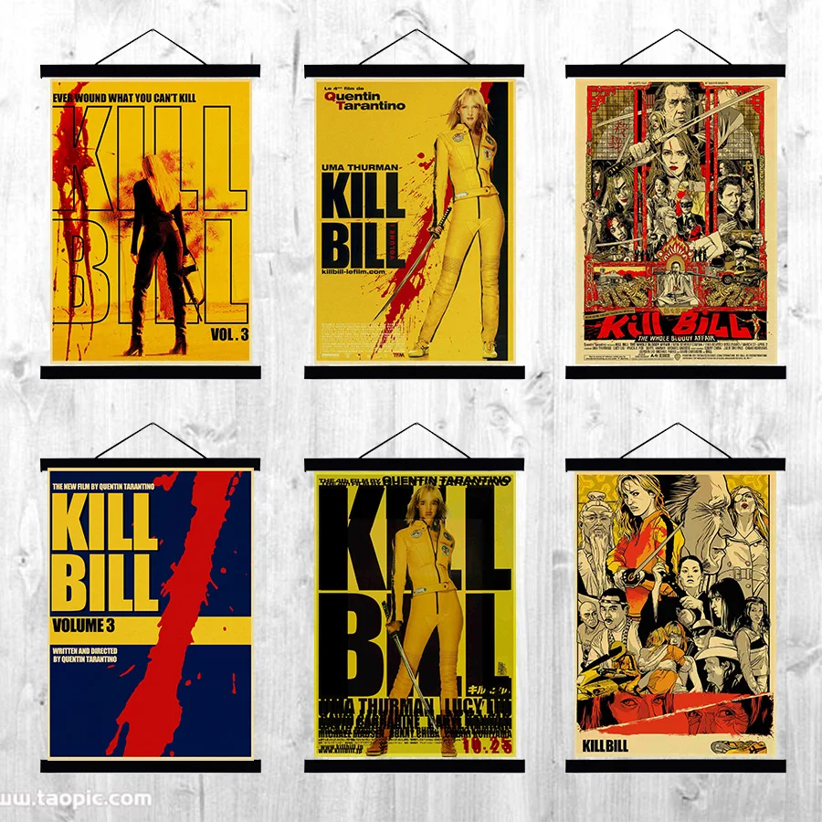Vintage Kill Bill Vol.1/classic Quentin movie posters home decora kraft paper High Quality Printed Painting wall stickers
Vintage Kill Bill Vol.1/classic Quentin movie posters home decora kraft paper High Quality Printed Painting wall stickers