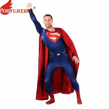 CostumeBuy Justice League Superman Cosplay Costume Tight Jumpsuits Men Superhero Event Party Zentai Suit with Cape S-XXXL
CostumeBuy Justice League Superman Cosplay Costume Tight Jumpsuits Men Superhero Event Party Zentai Suit with Cape S-XXXL