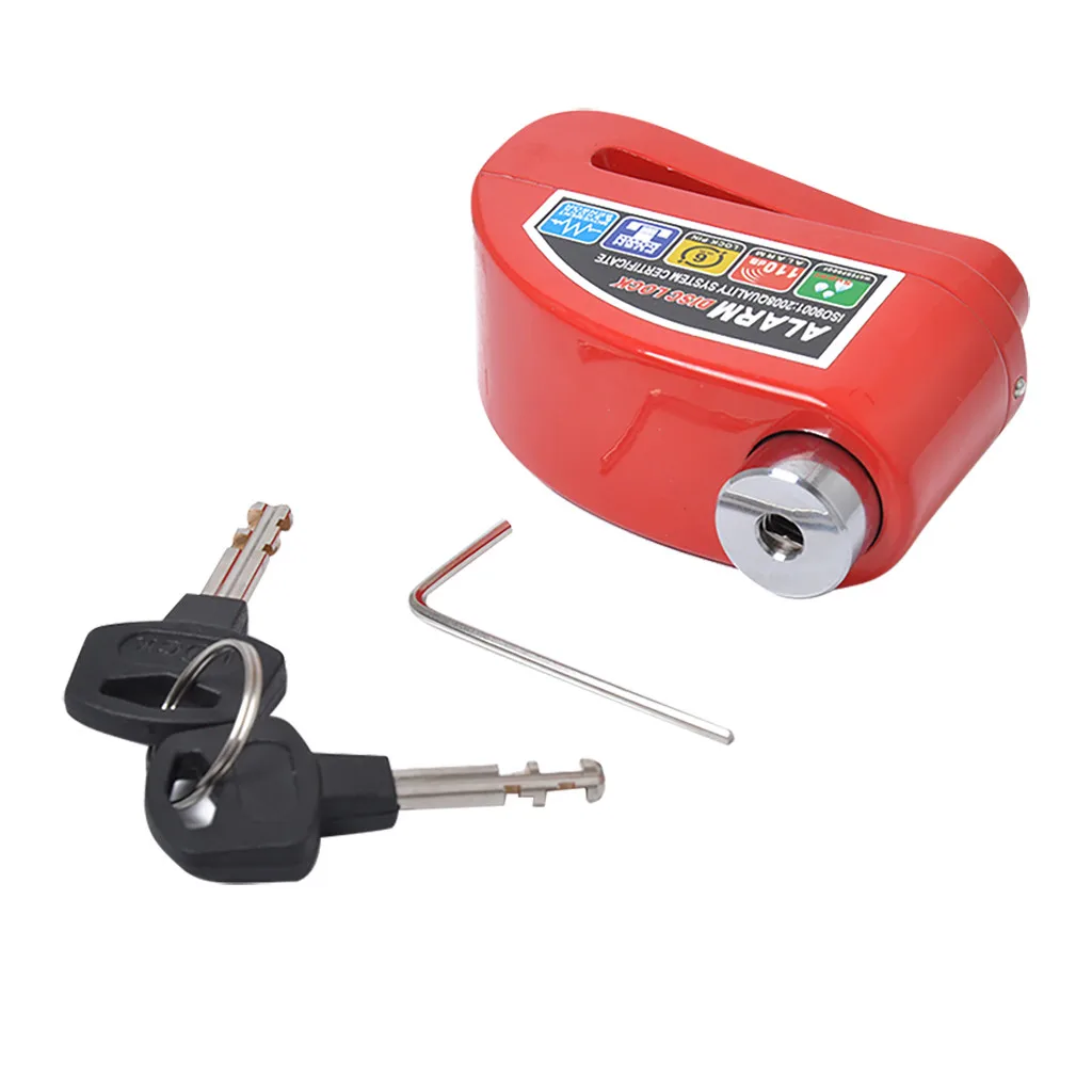 Motorcycle Scooter Bicycle Anti-theft Wheel Disc Brake Lock Security Alarm Lock practical and convenient Home improvement tools
Motorcycle Scooter Bicycle Anti-theft Wheel Disc Brake Lock Security Alarm Lock practical and convenient Home improvement tools