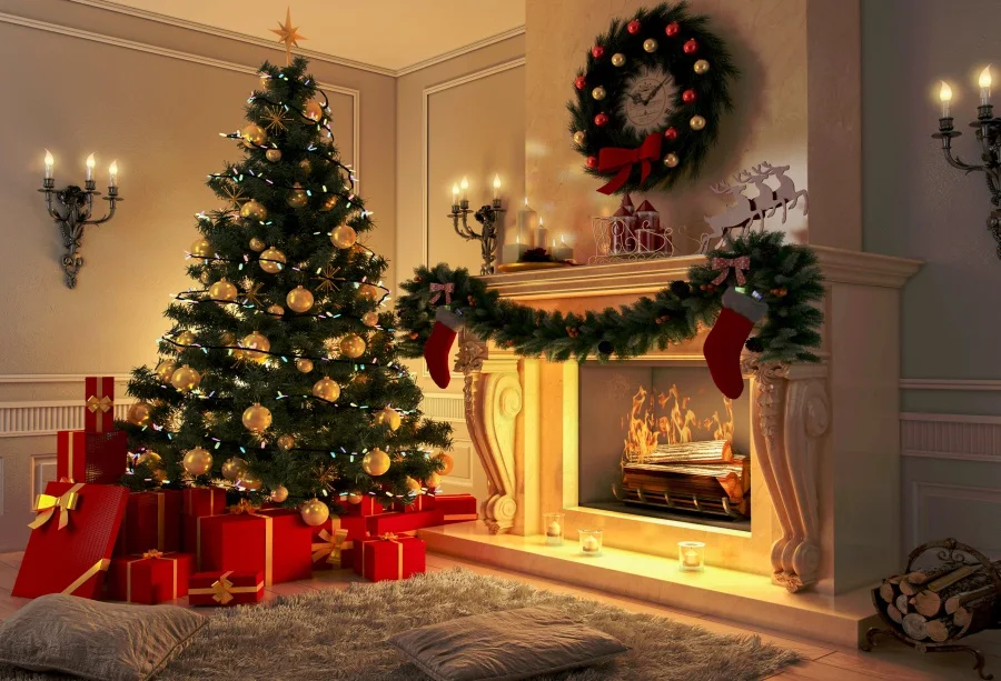 Laeacco Christmas Tree Gifts Fireplace Home Photography Backdrops Vinyl Backdrop Custom Backgrounds Photography For Photo Studio
Laeacco Christmas Tree Gifts Fireplace Home Photography Backdrops Vinyl Backdrop Custom Backgrounds Photography For Photo Studio