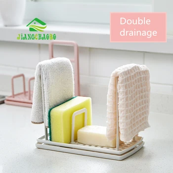 JiangChaoBo Dishwashing Sponge Drain Storage Rack Pool Rack Kitchen Sink Countertop Cleaning Rag Shelf
JiangChaoBo Dishwashing Sponge Drain Storage Rack Pool Rack Kitchen Sink Countertop Cleaning Rag Shelf