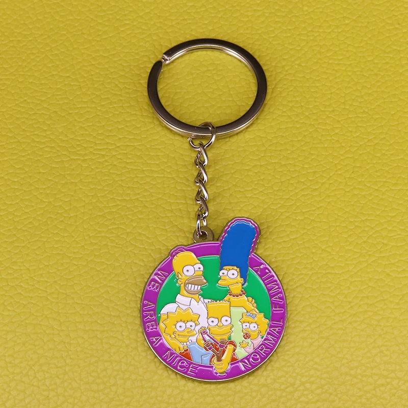 Simpsons keychain cute cartoon pendant internet meme pop culture keyring family love jewelry 90s gifts men women accessory
Simpsons keychain cute cartoon pendant internet meme pop culture keyring family love jewelry 90s gifts men women accessory
