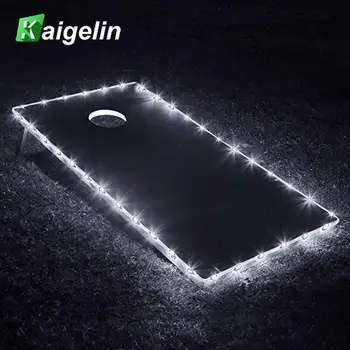 1pc Waterproof Cornhole Board Edge Night Light Cornhole Boards Decorative Light Strip for Tailgates Backyard Lawn Wedding
1pc Waterproof Cornhole Board Edge Night Light Cornhole Boards Decorative Light Strip for Tailgates Backyard Lawn Wedding