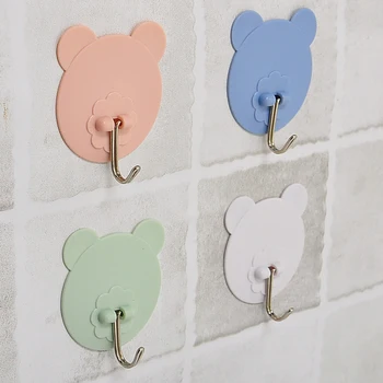 Bear Self Bathroom Kitchen Hooks for Hanging Adhesive Hooks Stick on Wall Hanging Door Clothes Towel Handbag Holder Wall Hanger
Bear Self Bathroom Kitchen Hooks for Hanging Adhesive Hooks Stick on Wall Hanging Door Clothes Towel Handbag Holder Wall Hanger