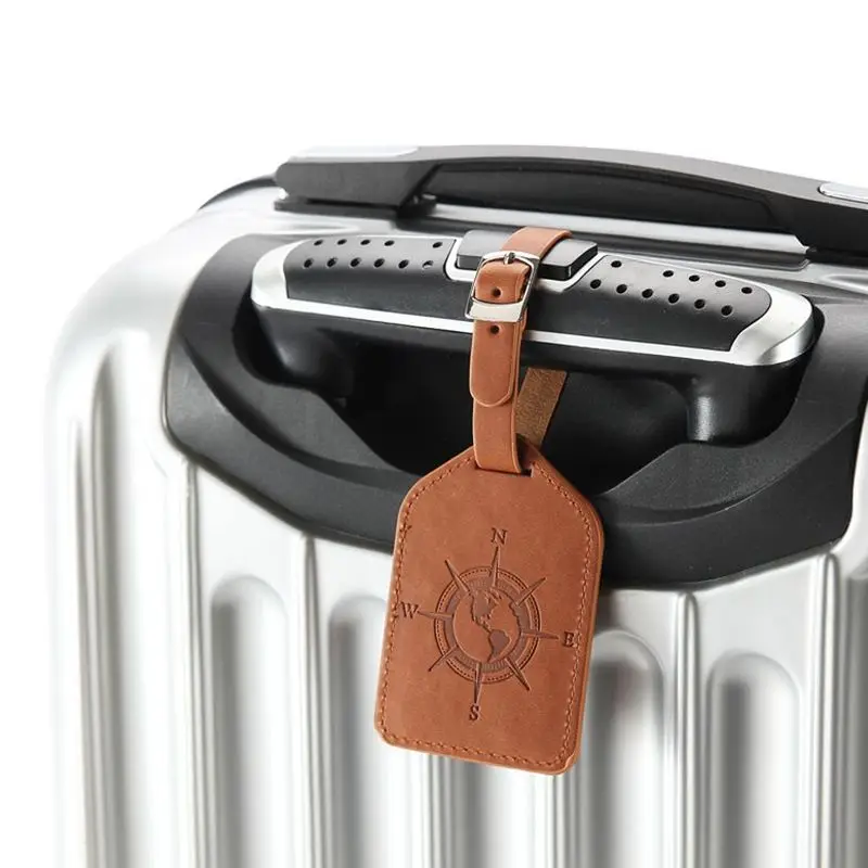 1PCS Compass Leather Suitcase Name ID Address Tags Luggage Tag Label Bag Pendant Handbag Travel Accessories
1PCS Compass Leather Suitcase Name ID Address Tags Luggage Tag Label Bag Pendant Handbag Travel Accessories
