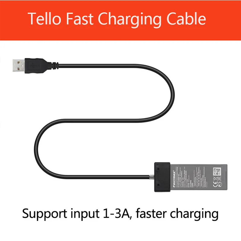 USB Charger Upgrade Fast Charging USB Port Intellingent Battery Charging Cable for DJI Tello Drone Accessories
USB Charger Upgrade Fast Charging USB Port Intellingent Battery Charging Cable for DJI Tello Drone Accessories
