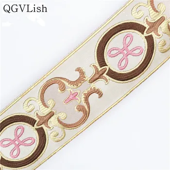 QGVLish 10M/lot 9cm Wide Jacqurd Lace Ribbon Belt Curtain Lace Trim Webbing DIY Sewing Valance Sofa Garments Curtain Accessories
QGVLish 10M/lot 9cm Wide Jacqurd Lace Ribbon Belt Curtain Lace Trim Webbing DIY Sewing Valance Sofa Garments Curtain Accessories