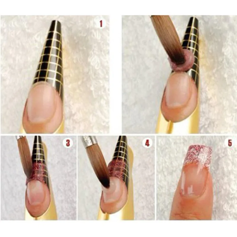 New Arrival 100 x Golden Nail Art Tips Extension Forms Guide French DIY Tool Acrylic UV Gel
New Arrival 100 x Golden Nail Art Tips Extension Forms Guide French DIY Tool Acrylic UV Gel