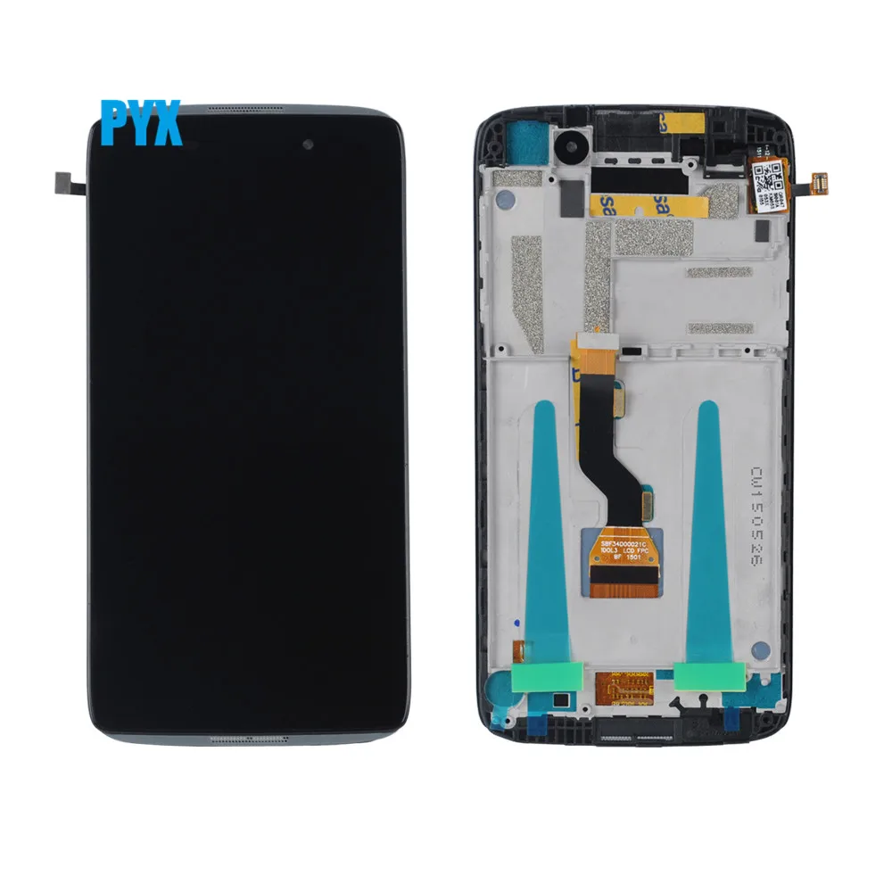 LCD Display + Touch Screen Digitizer Assembly For Alcatel One Touch Idol 3 OT6039 6039 With Frame Free Shipping
LCD Display + Touch Screen Digitizer Assembly For Alcatel One Touch Idol 3 OT6039 6039 With Frame Free Shipping
