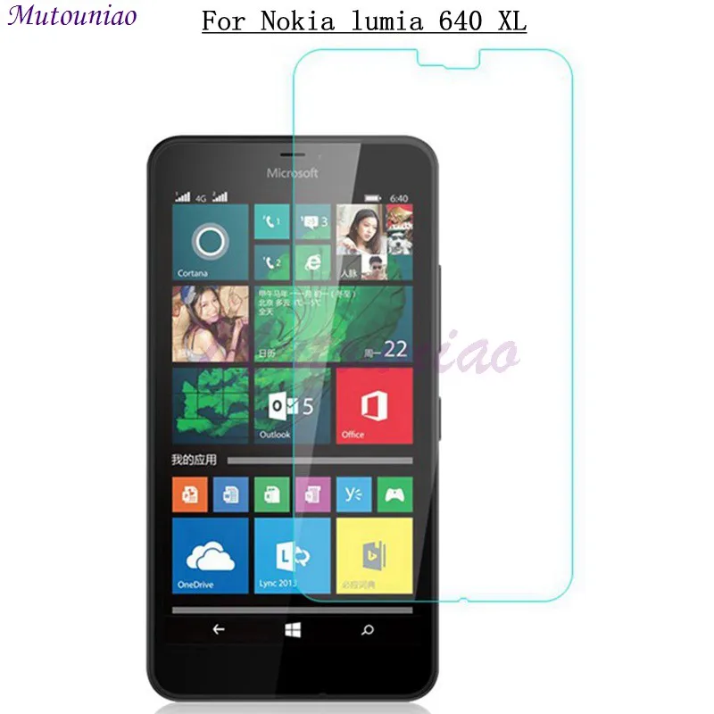 MuTouNiao Glass For Nokia Lumia 640 XL 9H Premium Tempered Glass Screen Protector Anti-scratch Phone Film For Nokia Lumia 640 XL
MuTouNiao Glass For Nokia Lumia 640 XL 9H Premium Tempered Glass Screen Protector Anti-scratch Phone Film For Nokia Lumia 640 XL