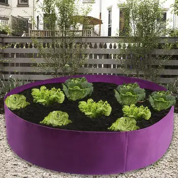Non-Woven Round Garden Home Vegetables Flower Nursery Pot Growing Bag Planter 2019 
Non-Woven Round Garden Home Vegetables Flower Nursery Pot Growing Bag Planter 2019