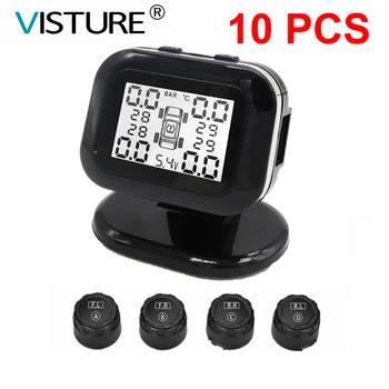 100 Pcs/Lot Visture TPMS Car Tire Pressure Alarm Monitor System with USB Phone Charger Tyre Pressure Monitoring Warning Q02W
100 Pcs/Lot Visture TPMS Car Tire Pressure Alarm Monitor System with USB Phone Charger Tyre Pressure Monitoring Warning Q02W