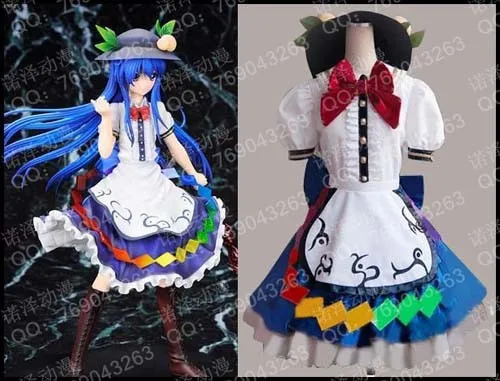 Cosplay Scarlet Weather Rhapsody Touhou Project Hinanawi Tenshi Anime Costume Any Size Dress Free Shipping NEW
Cosplay Scarlet Weather Rhapsody Touhou Project Hinanawi Tenshi Anime Costume Any Size Dress Free Shipping NEW