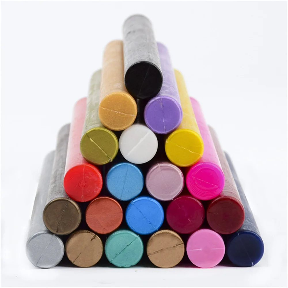 1PCS 21 Colors DIY Sealing Strips Seal Dedicated Beeswax Stick Branding Paint Stamp Seal Wax Sigillo Handmade Hobby DIY Tools
1PCS 21 Colors DIY Sealing Strips Seal Dedicated Beeswax Stick Branding Paint Stamp Seal Wax Sigillo Handmade Hobby DIY Tools