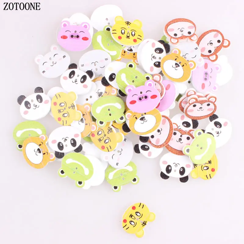ZOTOONE 50pcs Mix Cute Animal Wooden Buttons Cat Panda Tiger Pig Sewing Buttons Craft 2 Holes Scrapbooking Products for Kids D
ZOTOONE 50pcs Mix Cute Animal Wooden Buttons Cat Panda Tiger Pig Sewing Buttons Craft 2 Holes Scrapbooking Products for Kids D