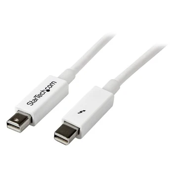 StarTech.com 2m White Thunderbolt Cable - M/M, Male, Male, 2 m, White, Nickel, Polyvinyl chloride (PVC)
StarTech.com 2m White Thunderbolt Cable - M/M, Male, Male, 2 m, White, Nickel, Polyvinyl chloride (PVC)