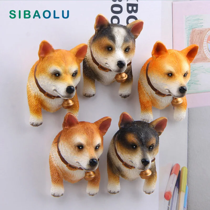 Bell Corgi Dog Fridge magnets Dog Head cartoon Animal whiteboard sticker Refrigerator Magnets Kids toy gifts Home Decoration
Bell Corgi Dog Fridge magnets Dog Head cartoon Animal whiteboard sticker Refrigerator Magnets Kids toy gifts Home Decoration