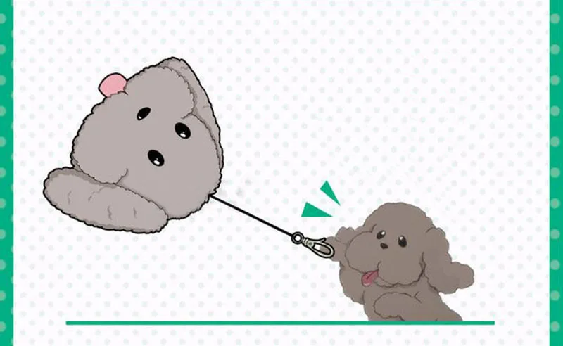 Cute Yuri on ice Victor Puppy Poodle Dog Plush Toy Makkachin Pet Dog Paper Box Keychain Pendant Cosplay Decoration Toy Kids Gift (4)