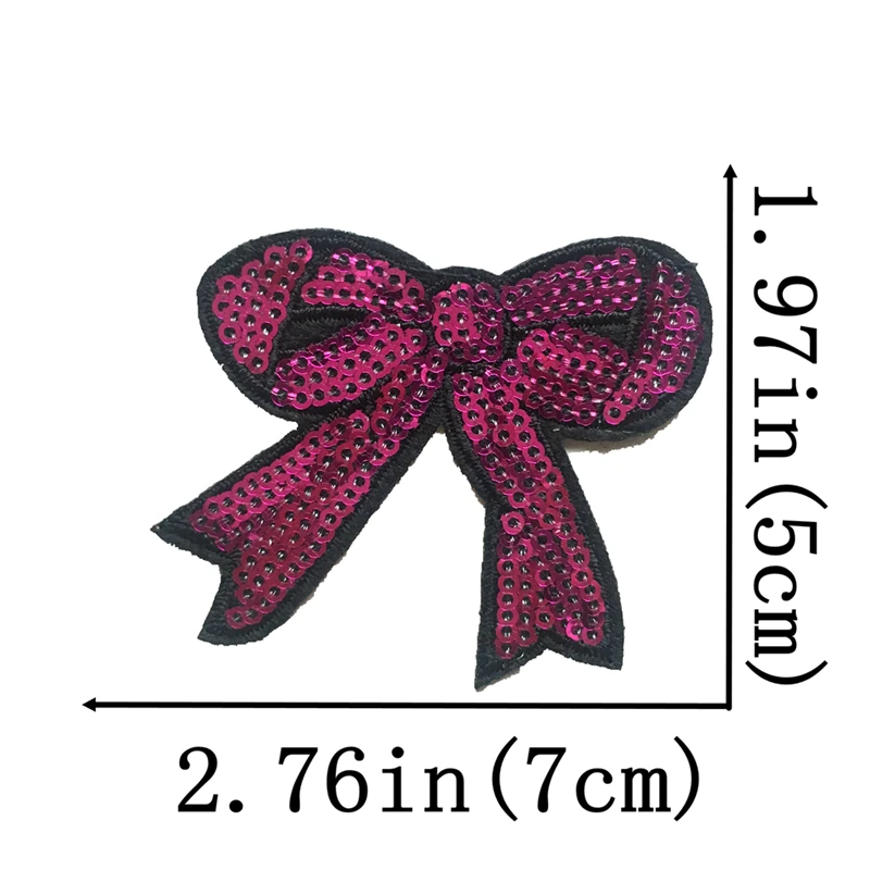 Purple Sequins Bow Patches for Clothes Iron on Patch DIY Accessories Decorative Appliques Small Bowknot Sequined Patches 10PCS
Purple Sequins Bow Patches for Clothes Iron on Patch DIY Accessories Decorative Appliques Small Bowknot Sequined Patches 10PCS