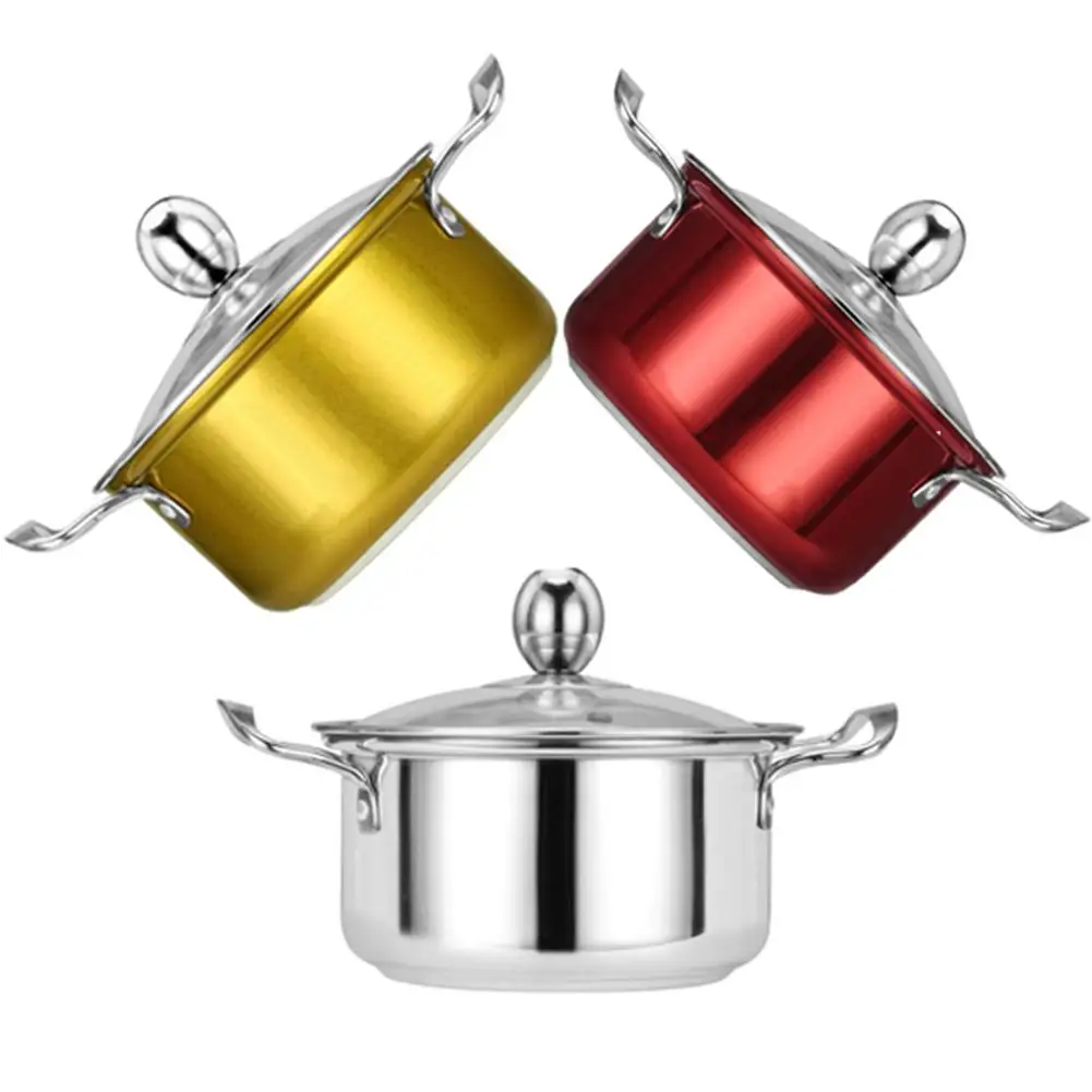 Mini 16CM 1 person Stockpot With Lip Anti-dirty Stainless Steel Soup Pot Shabu Pot Kitchen Cookware Set
Mini 16CM 1 person Stockpot With Lip Anti-dirty Stainless Steel Soup Pot Shabu Pot Kitchen Cookware Set