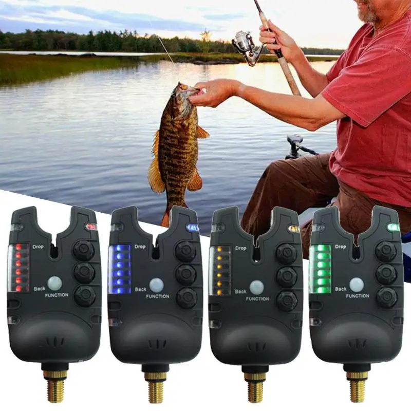 6 LED Indicator Fishing Bite Alarm Waterproof Adjustable Volume Sensitivity Sound Fish Bite Alarm for Carp Fishing Tackle Pesca
6 LED Indicator Fishing Bite Alarm Waterproof Adjustable Volume Sensitivity Sound Fish Bite Alarm for Carp Fishing Tackle Pesca