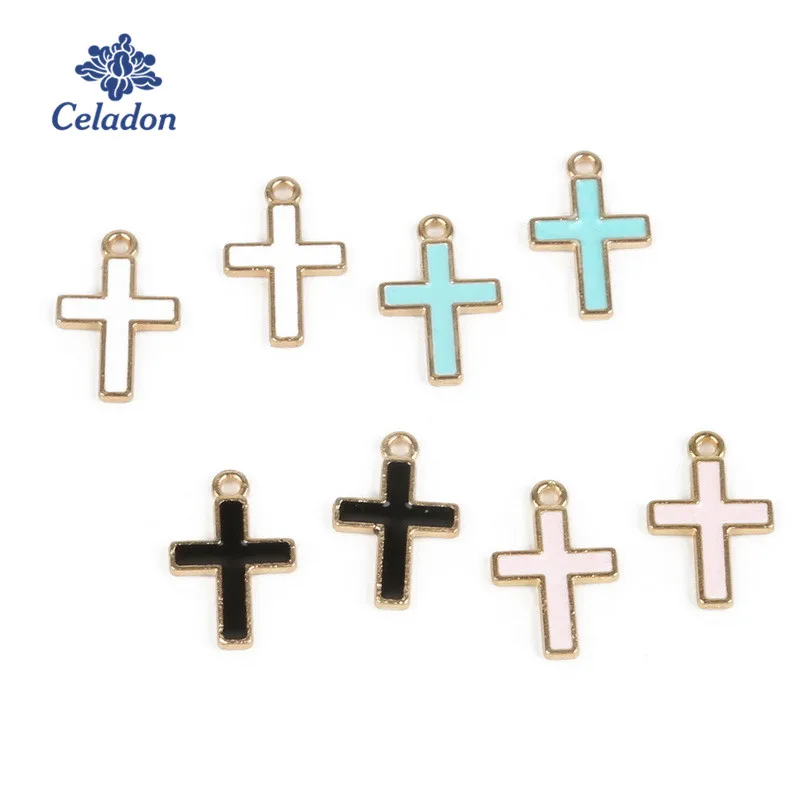 Hot 30-36pcs/pack Alloy Metal Drop Oil Cross Shape Enamel Charms Pendant for DIY Handmade Earring Bracelet Jewelry Making
Hot 30-36pcs/pack Alloy Metal Drop Oil Cross Shape Enamel Charms Pendant for DIY Handmade Earring Bracelet Jewelry Making