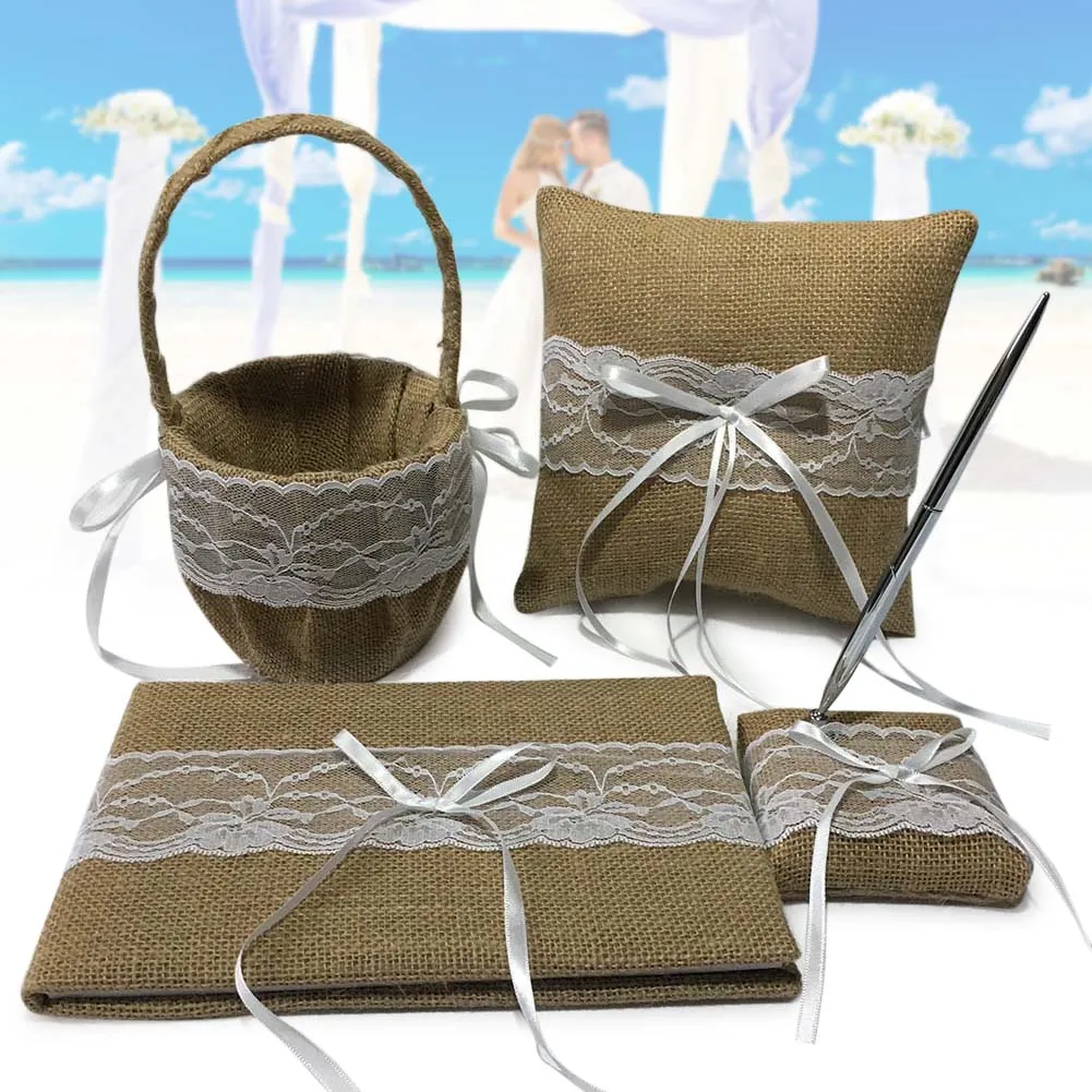 Hot 1 Set Guest Book Pen Stand Ring Pillow Flower Basket Wedding Party Portable Decoration LSK99
Hot 1 Set Guest Book Pen Stand Ring Pillow Flower Basket Wedding Party Portable Decoration LSK99
